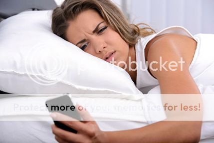 levantarse para ver el movil