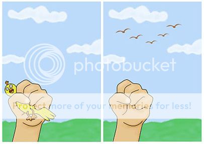 mas pajaro volando que ciento volando