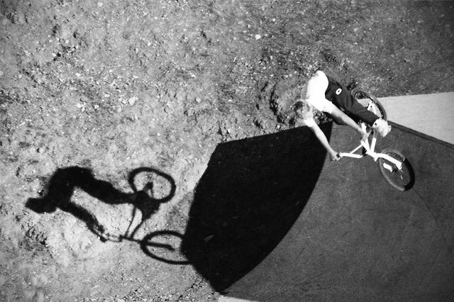 Freestyle BMX boy